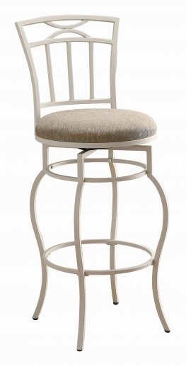 Casual Cream Bar Height Chair