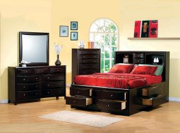 Phoenix Cal. King Bookcase Bed