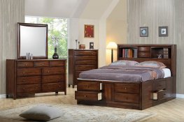 Hillary E. King Storage Bed