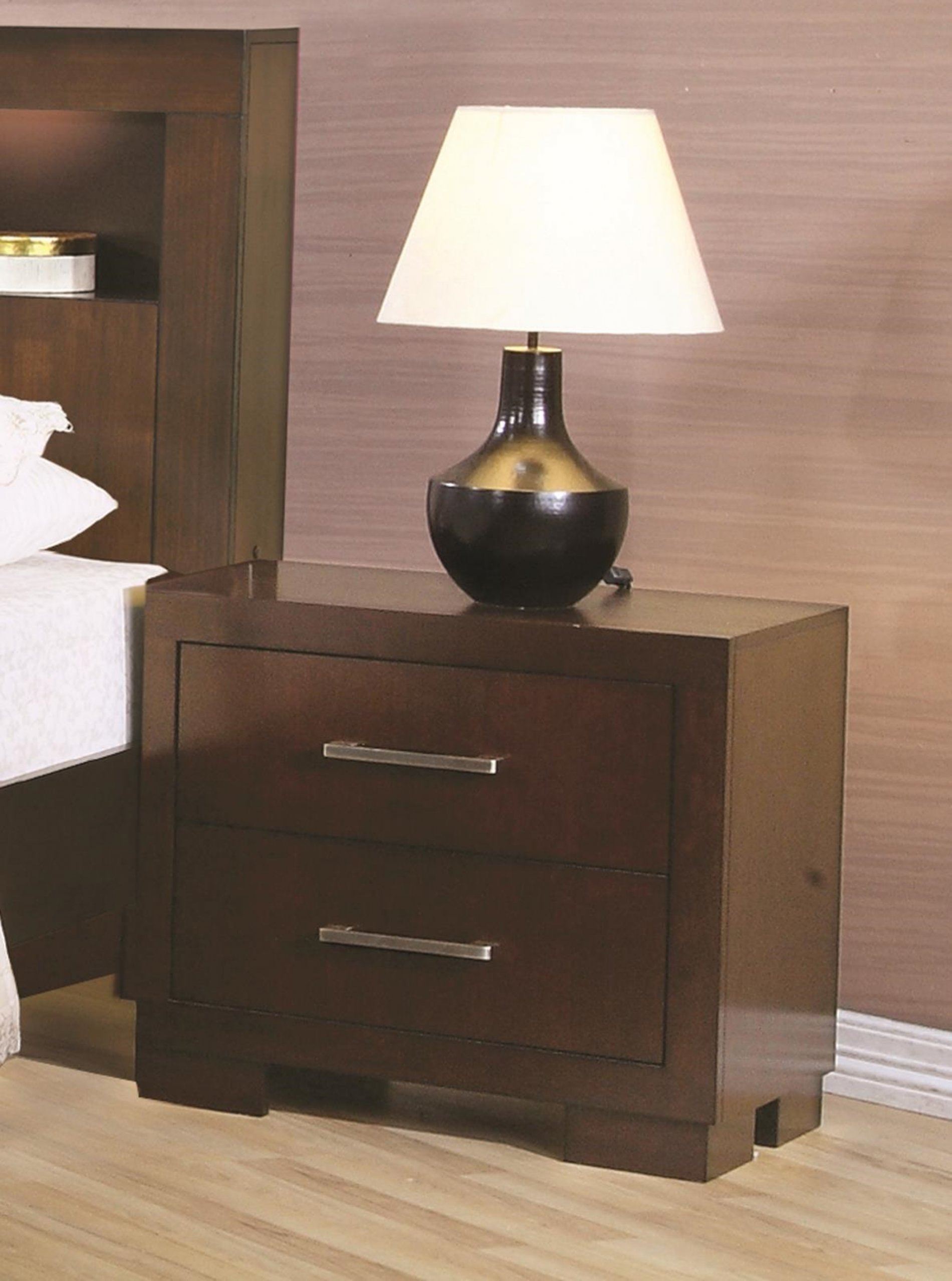 Jessica Capp. Two-Drawer Nightstand