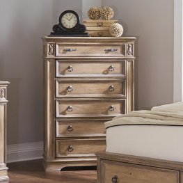 Ilana Traditional Six-Drawer Chest