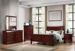 Louis Philippe Traditional Cherry 5-Pc. Queen
