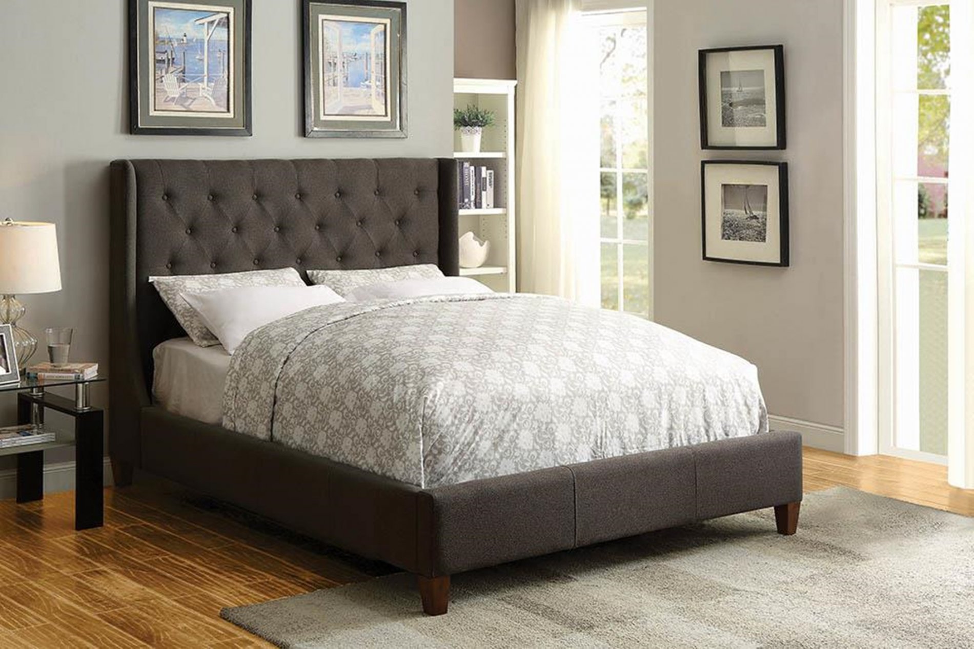 Owen Grey Cal. King Bed