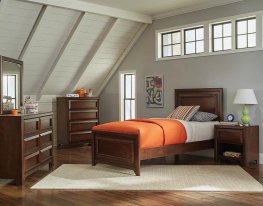 Greenough Maple Oak Twin Bed