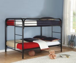 Fordham Black Full-Over-Full Bunk Bed