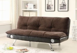 Casual Dark Brown Sofa Bed