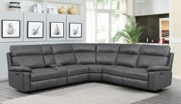 Albany Grey 6pcs Power2 Sectional