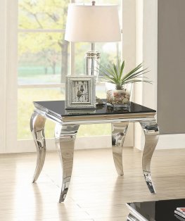 Contemporary Black Side Table