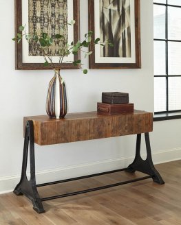 Recycled Wood Sofa Table