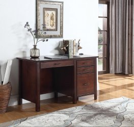 Traditional Red Brown Writing Desk