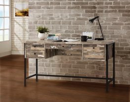 Industrial Salvaged Cabin Writing Desk