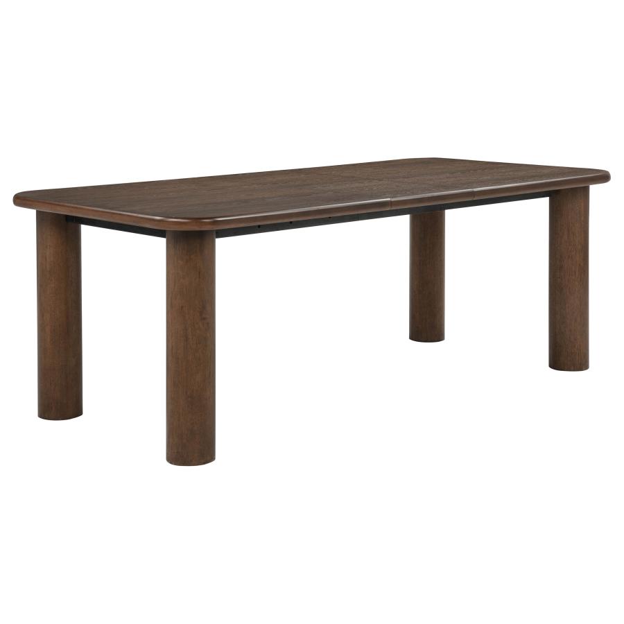 (image for) Faulkner 84-inch Extension Wood Dining Table Brown Oak