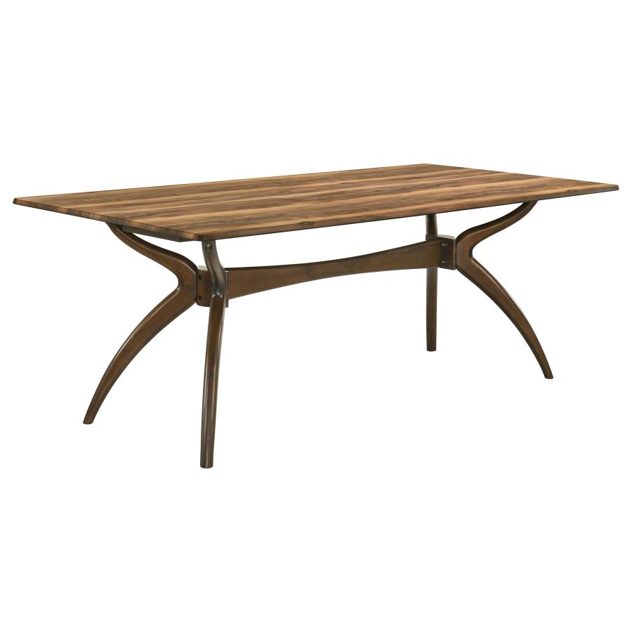 (image for) Randolph 79-inch Smart Top Rectangular Dining Table Sheesham and Brown