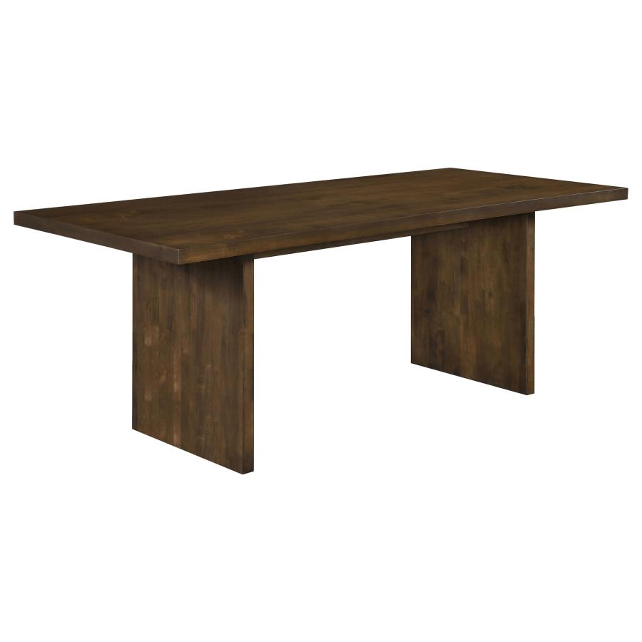 (image for) Decker 82-inch Rectangular Wood Dining Table Walnut