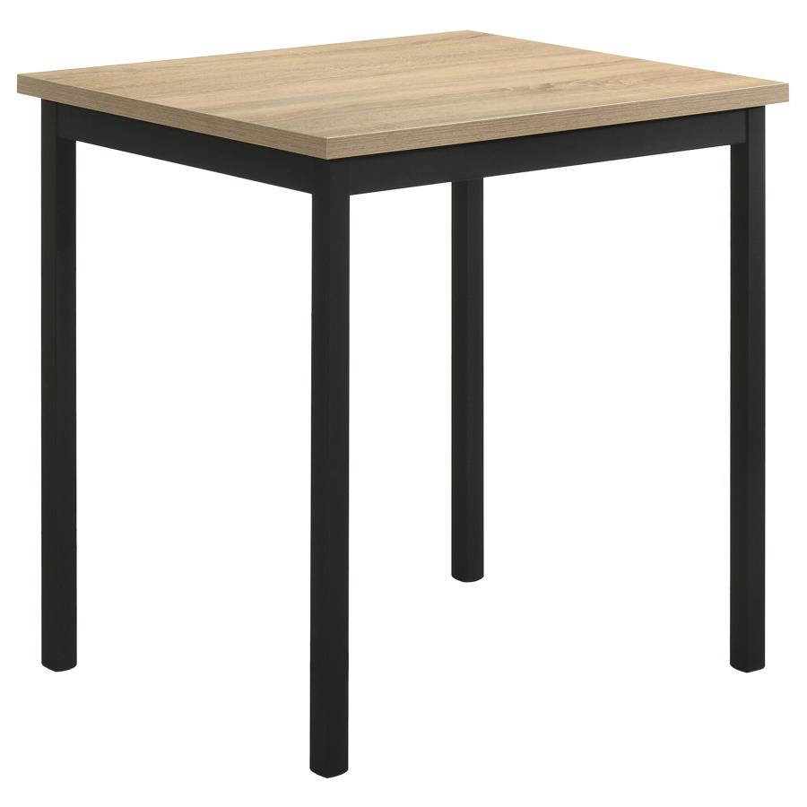 (image for) Garza Space Saving Rectangular Dining Table Greige Oak
