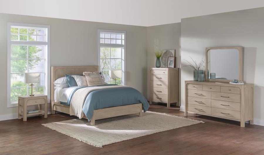 (image for) Solano 5-piece California King Bedroom Set Weathered Mango