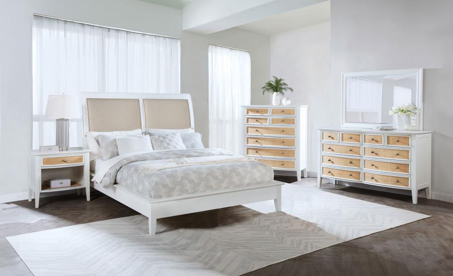 (image for) Bexhill 5-piece California King Bedroom Set White