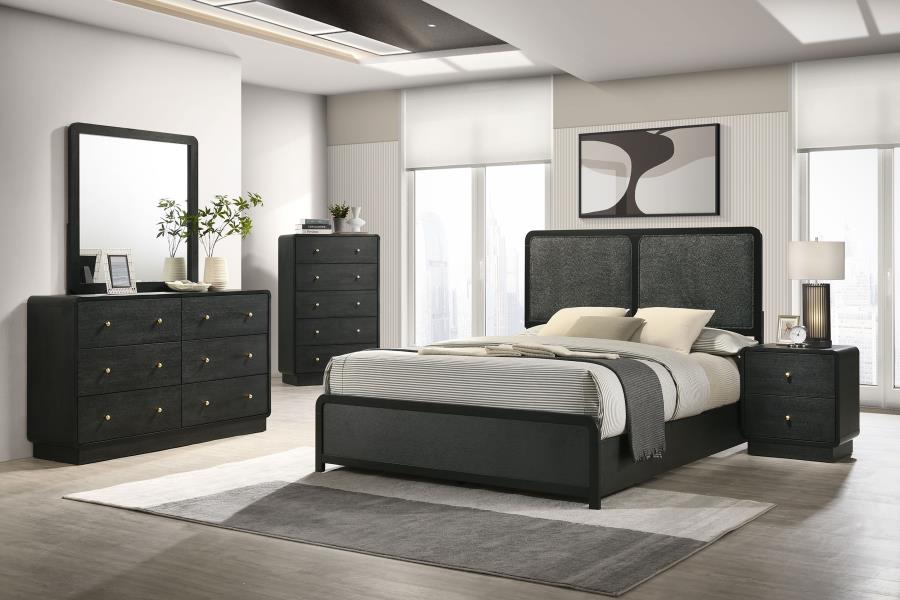 (image for) Cavelle 5-piece Full Bedroom Set Black