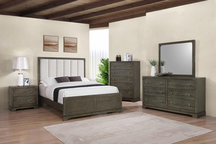(image for) Gran Park 5-piece Eastern King Bedroom Set Dark Cocoa