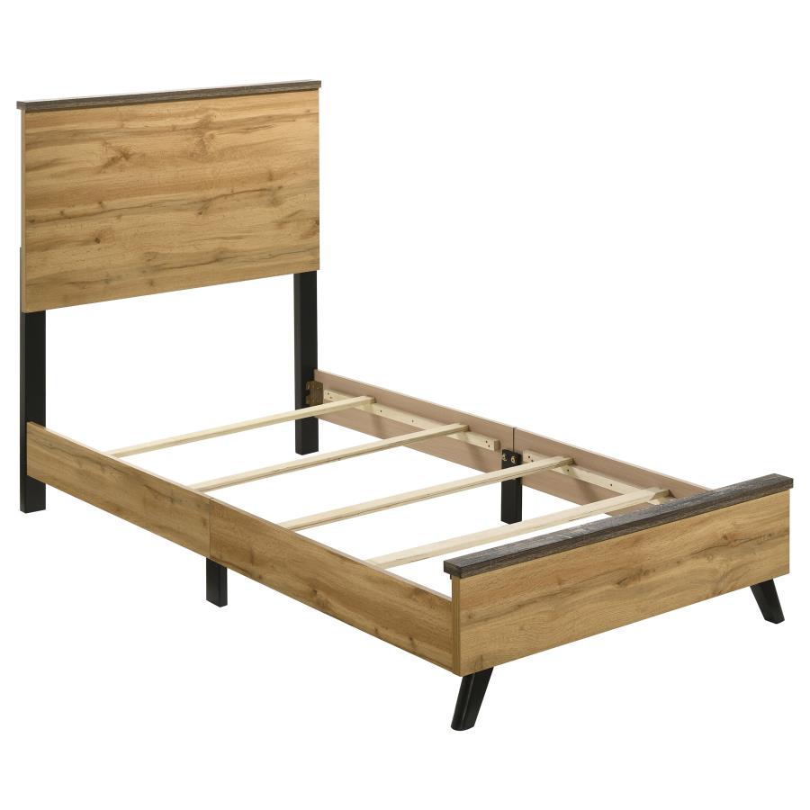 (image for) Kaywood 52-inch Twin Panel Bed Natural Pine