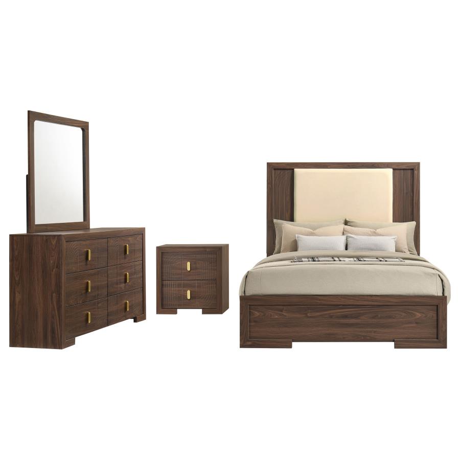 (image for) Etienne 4-piece Full Bedroom Set Walnut