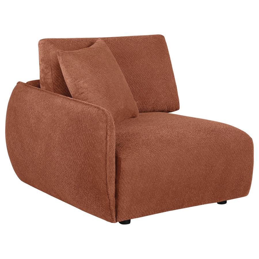 (image for) Elysia Fabric Upholstered Modular LAF Chair Coral