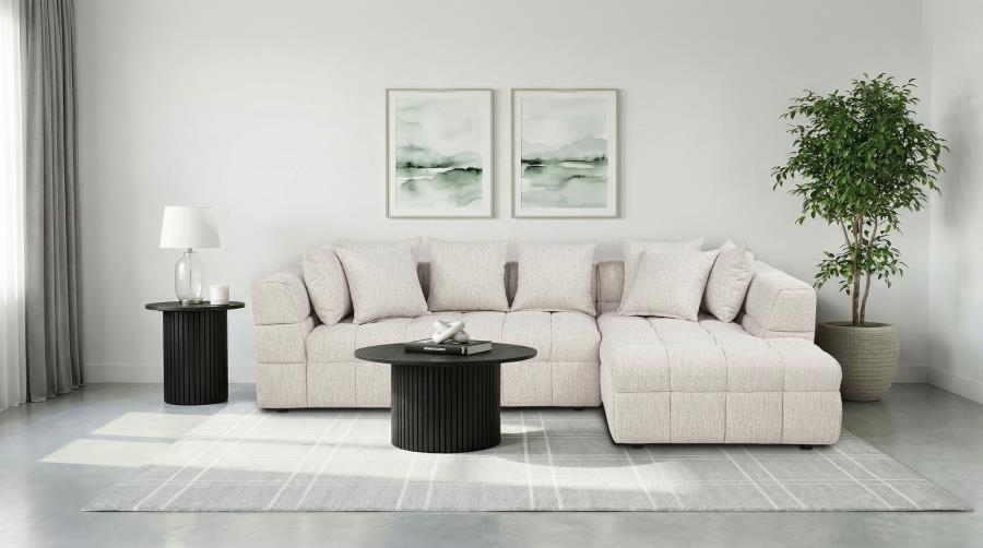 (image for) Amara 2-Piece Upholstered Sectional Sofa