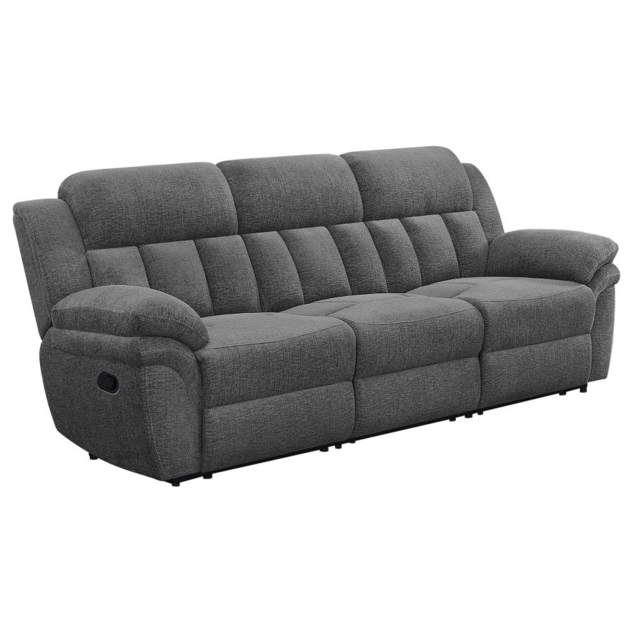 (image for) Bahrain Upholstered Motion Sofa Charcoal