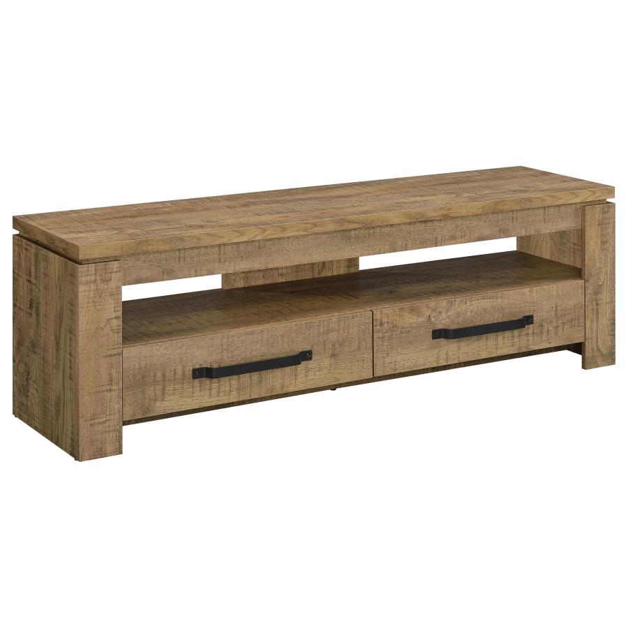 (image for) Elkton 2-drawer Engineered Wood 59-inch TV Stand Mango