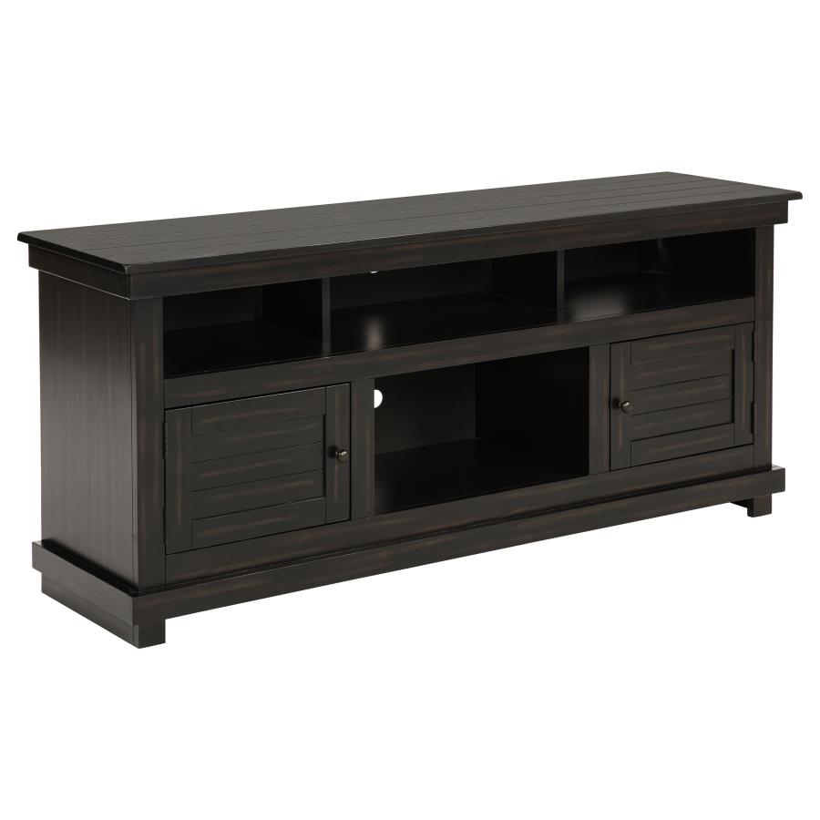 (image for) Payne 60-inch TV Stand Media Console Distressed Java