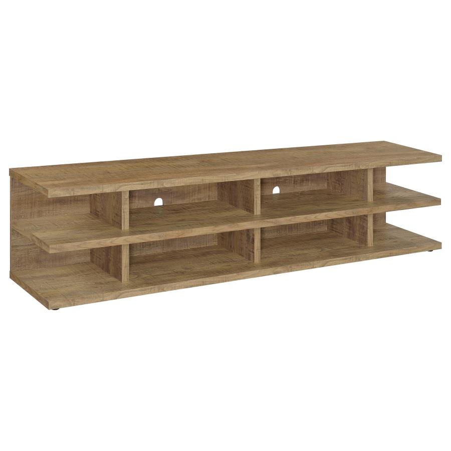 (image for) Cartmill 78-inch 2-tier TV Stand Media Console Mango