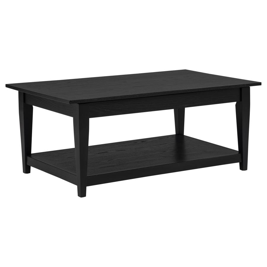 (image for) Lindenton Lift-Top Occasional Cocktail Coffee Table Black