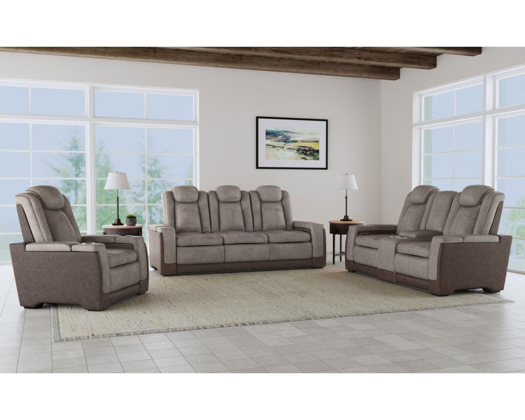 (image for) U13660 Lantana Brown/Grey